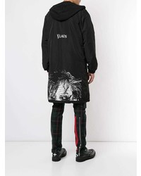 Мужской черный дождевик от Undercover