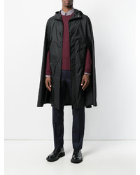 Мужской черный дождевик от Prada