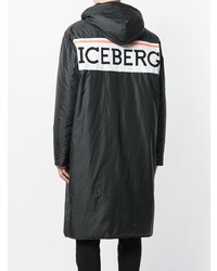 Мужской черный дождевик от Iceberg