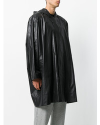 Мужской черный дождевик от Christopher Kane