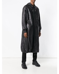 Мужской черный дождевик от AMI Alexandre Mattiussi