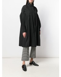 Женский черный дождевик от Pleats Please By Issey Miyake