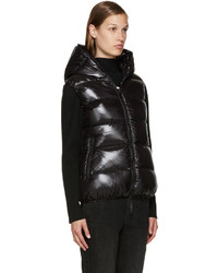 Женский черный жилет от Duvetica