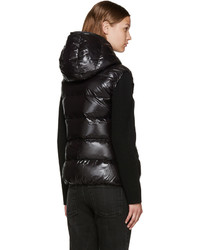 Женский черный жилет от Duvetica