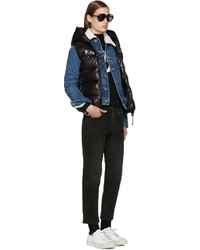 Женский черный жилет от Duvetica