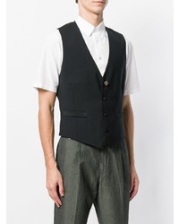 Черный жилет от Lardini
