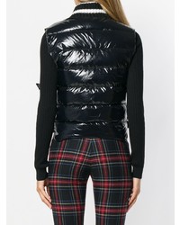 Женский черный жилет от Ermanno Scervino