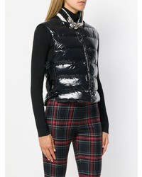 Женский черный жилет от Ermanno Scervino