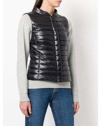 Женский черный жилет от Herno