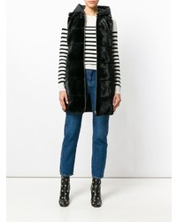 Женский черный жилет от Liska