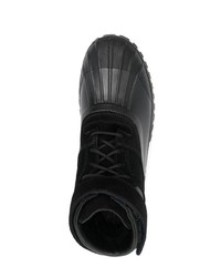 Мужской черный замшевый зимние ботинки от Diemme