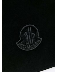 Черный замшевый клатч от Moncler