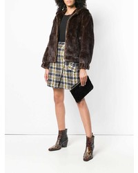 Черный замшевый клатч от Lancaster