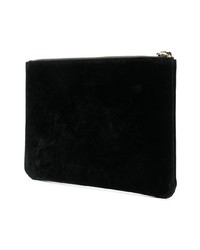 Черный замшевый клатч от Lancaster