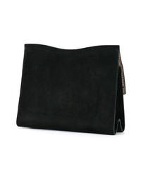Черный замшевый клатч от Proenza Schouler
