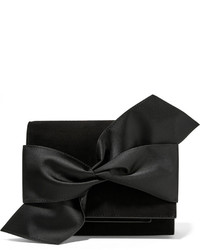 Черный замшевый клатч от Victoria Beckham