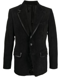 Мужской черный замшевый пиджак от Tom Ford