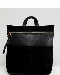 Женский черный замшевый рюкзак от Accessorize