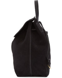 Женский черный замшевый рюкзак от Mansur Gavriel