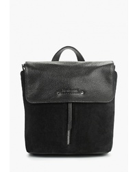Женский черный замшевый рюкзак от Franchesco Mariscotti