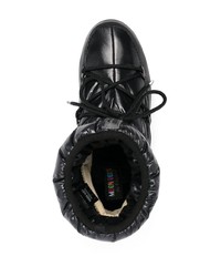 Мужской черный зимние ботинки от Moon Boot