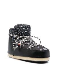 Мужской черный зимние ботинки от Alanui