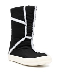 Мужской черный зимние ботинки от Rick Owens DRKSHDW