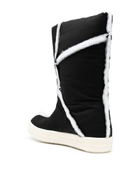 Мужской черный зимние ботинки от Rick Owens DRKSHDW