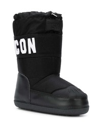 Мужской черный зимние ботинки от DSQUARED2