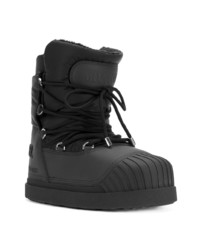 Мужской черный зимние ботинки от Moncler
