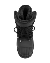 Мужской черный зимние ботинки от Moncler