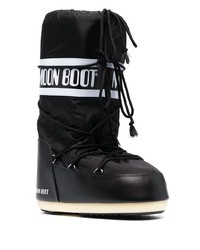 Мужской черный зимние ботинки от Moon Boot