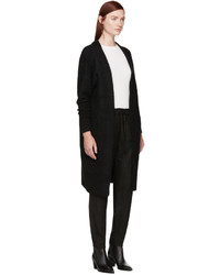 Женский черный кардиган из мохера от Acne Studios