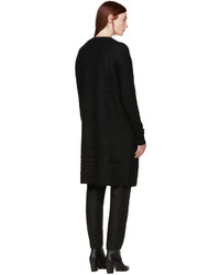 Женский черный кардиган из мохера от Acne Studios