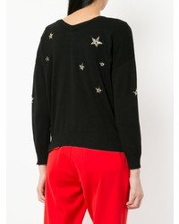 Женский черный кардиган с вышивкой от GUILD PRIME