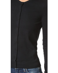 Женский черный кардиган от Petit Bateau