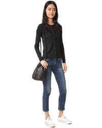 Женский черный кардиган от Petit Bateau