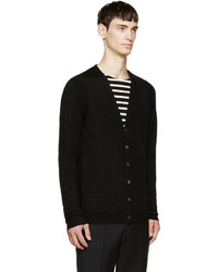 Мужской черный кардиган от McQ