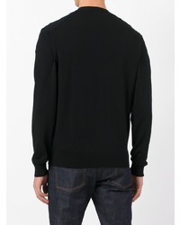 Мужской черный кардиган от AMI Alexandre Mattiussi