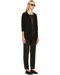 Женский черный кардиган от Raquel Allegra