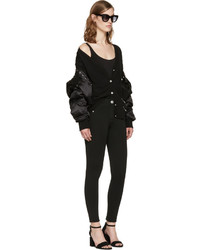 Женский черный кардиган от Versus