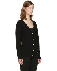 Женский черный кардиган от Versus