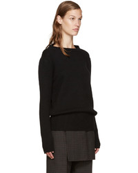 Женский черный кардиган от Yang Li