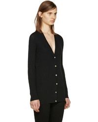 Женский черный кардиган от Versace