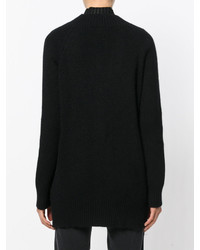 Женский черный кардиган от PIERRE BALMAIN