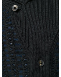 Мужской черный кардиган от Brioni