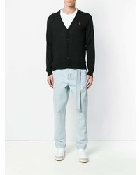 Мужской черный кардиган от AMI Alexandre Mattiussi