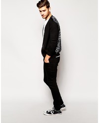 Мужской черный кардиган от Izzue