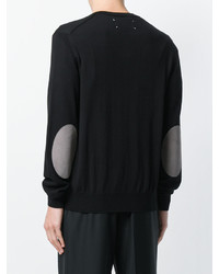 Мужской черный кардиган от Maison Margiela