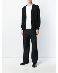 Мужской черный кардиган от Maison Margiela